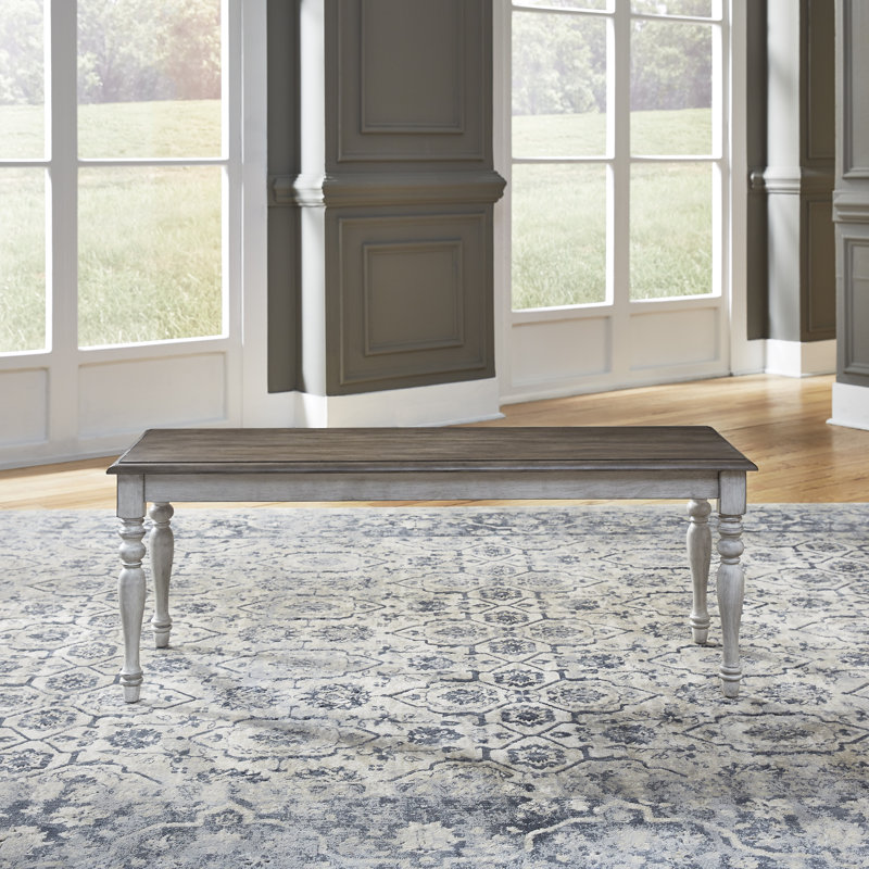 Banc en bois massif Quinta, Blanc