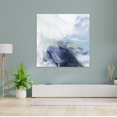 Frozen Ocean Dreams I Abstract Contemporary Wall Art