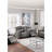 Extra Comfort Console - Modern Slate Blue Breathable Reclining Function-2007000387-2007000384