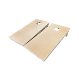 Planche de jeu de cornhole en bois massif standard 2 pi x 4 pi à faire soi-même Jane