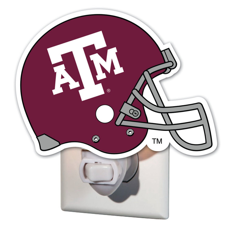 Éclairage de nuit en verre NCAA, Texas A&M