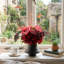 Arrangement organique moderne dans un pot