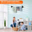 Séchoir à linge mural pliable - 40 po de largeur, capacité de 60 lb
