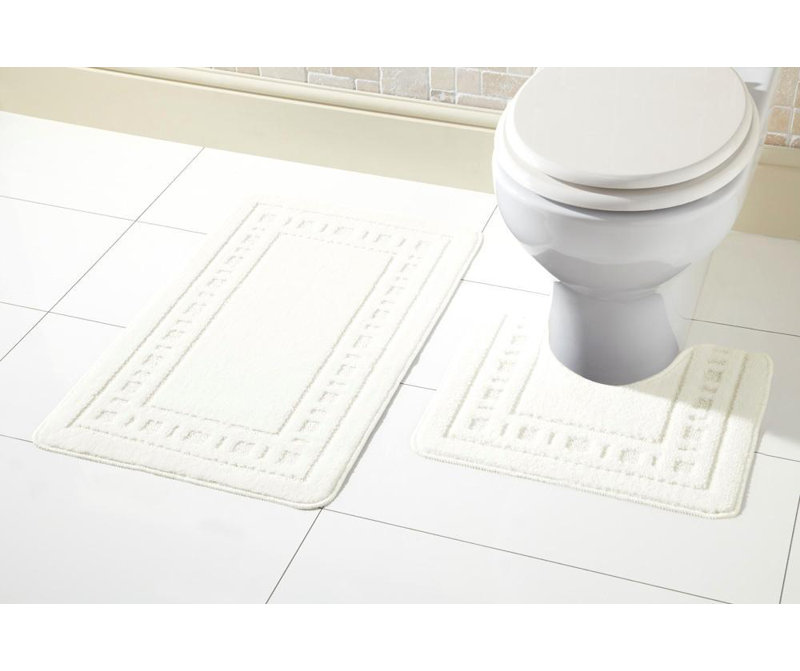 Non-Slip Bath Mat, Cream