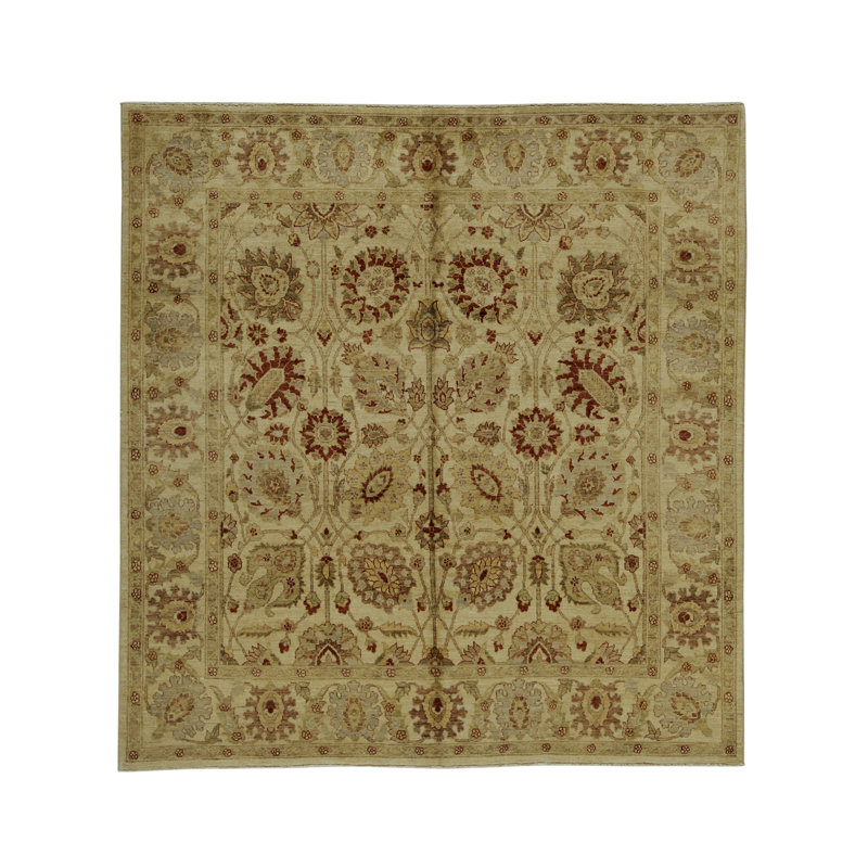 Ziegler Hand-Knotted High-Quality Area Rug