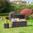 Underyr 55.3'' W 120 Gallons Water Resistant Resin Lockable Deck Box-96388680