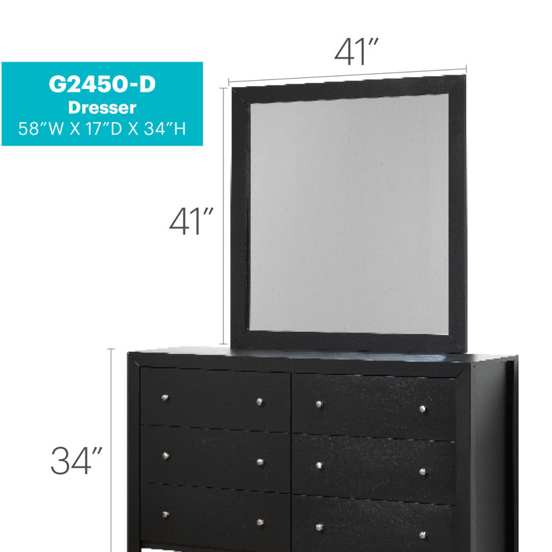 Commode Burlington G2450-D, Noir