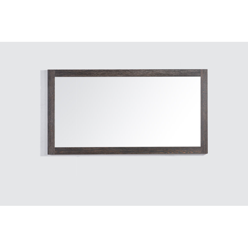 Miroir Hampden, Chêne foncé, H 28,3 po x l 59,5 po