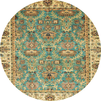 Tapis décoratif multicolore à motif abstrait