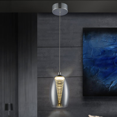 Boerner 1-Light LED Cluster Pendant