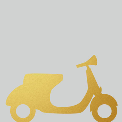 Décalcomanie murale scooter du moteur Monico