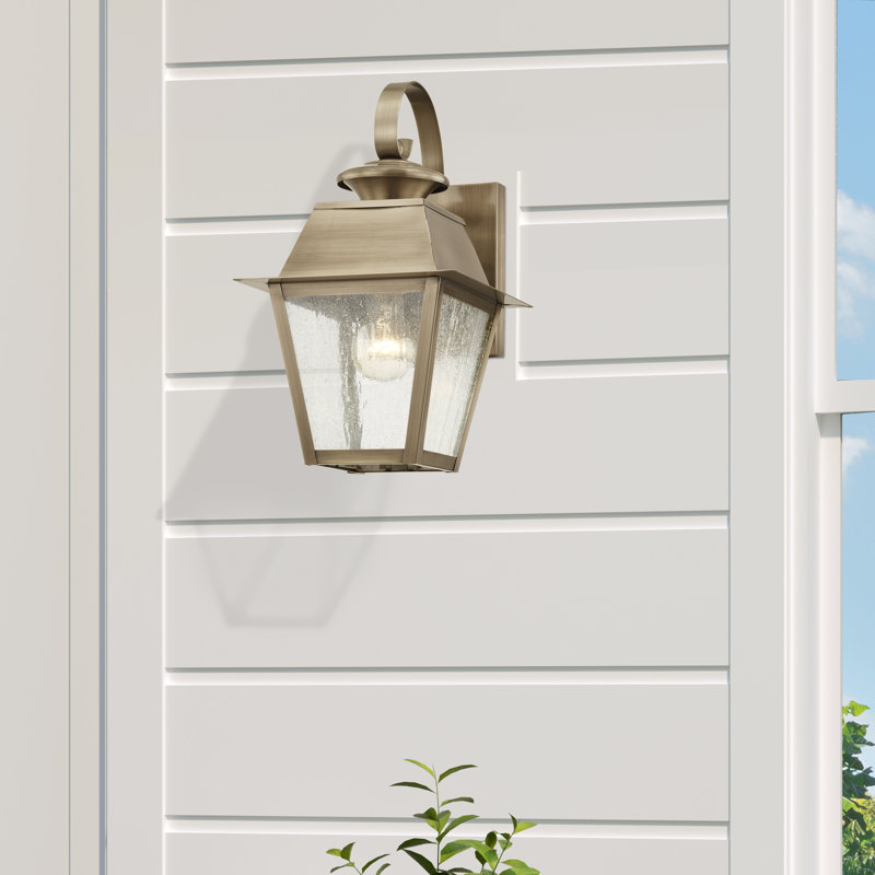 Arnetria Wall Light, Vintage Pewter