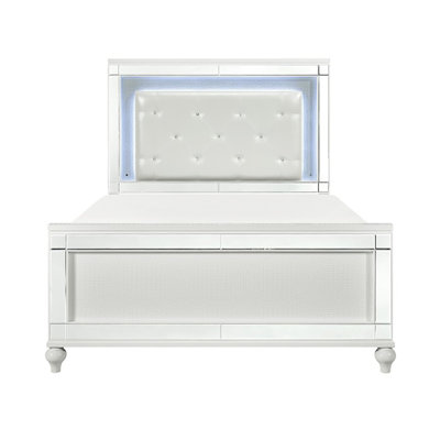 Oakas Led Headboard Bed