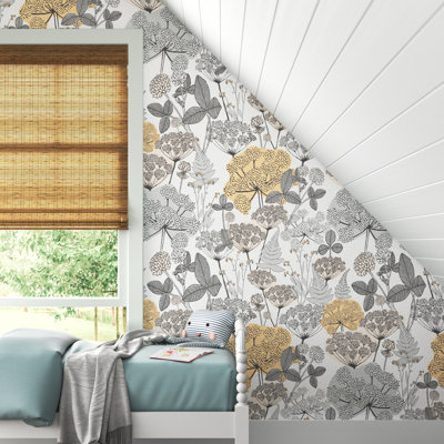 Peel & Stick Floral Roll