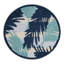 Tapis intérieur / extérieur à motif floral gris / bleu / turquoise Otho-1810985493