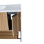 Meuble-lavabo autoportant de 48 po avec lavabo en résine et portes à fermeture douce-1685430253