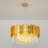Modern chandelier crystal light fixture, E14 lights for dining room Round Crystal(55cm)-1236109319
