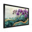 Murula orchidées lavande fleurs sur émode géode III - art mural orchidée pour le salon-222275743-60212337-222275738