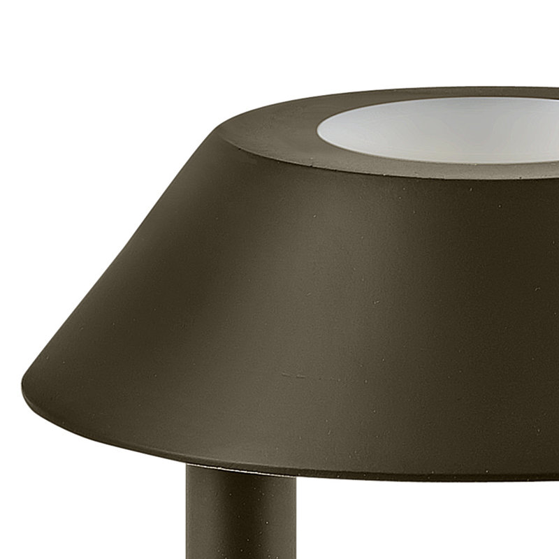 Aura Low Voltage Integrated LED Metal Pathway Light, Bronze