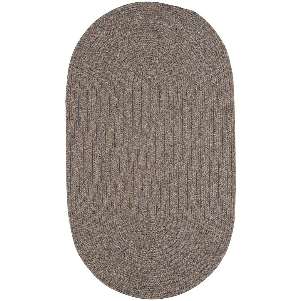 George Oliver Mckelvey Braided Chestnut Rug | Wayfair