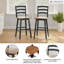 Tabouret de bar Wildenauer (ensemble de 2)