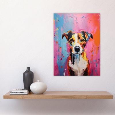 Wall Art Print Jack Russell Dog Lover Gift Pet Portrait Baby Artwork Painting Poster