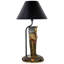 Lampe de table sarcophage très grand 17,5 "King Tut
