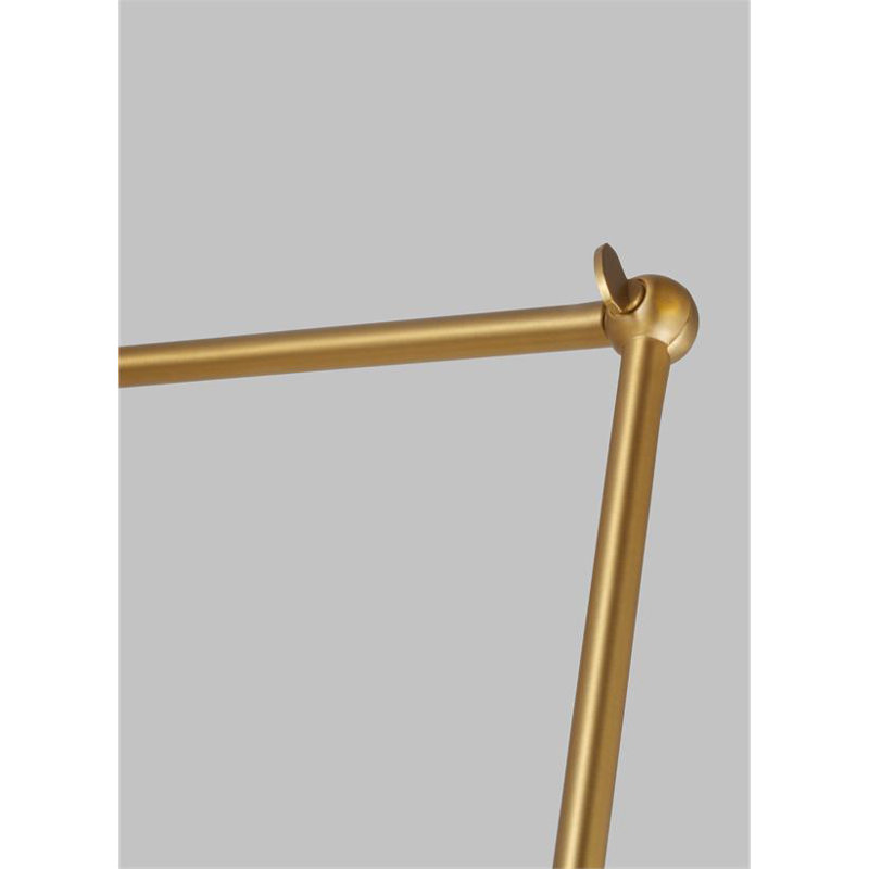Wellfleet 1 - Light Swing Arm, White, Gold