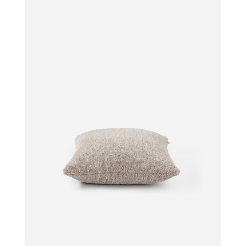 Snug Square Pillow Cover & Insert, 20" H x 20" W, Taupe