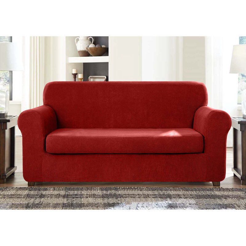 Coussin moelleux et moderne, Mélange de polyester vin