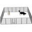 Parc pliable pour animaux 40 po - 24 panneaux, pour chiens, lapins et autres petits animaux