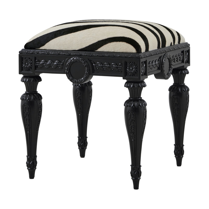 Spencer London Upholstered Vanity Stool