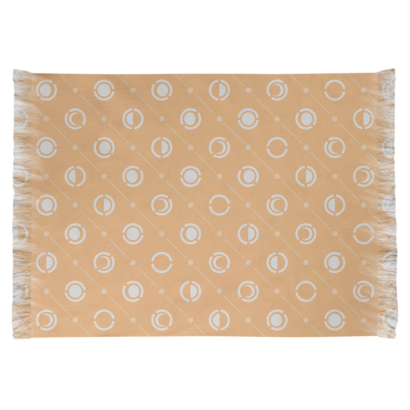 Tapis de la lune phases orange, Oui
