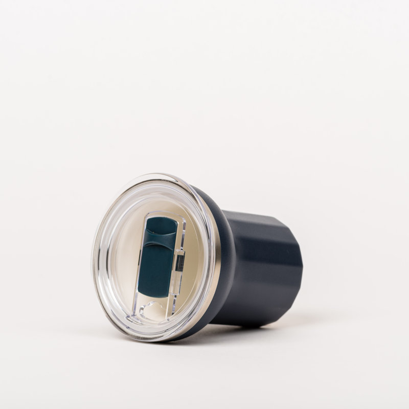 Vacuum Insulated Stainless Steel Cooler/ Travel Tumbler, Navy