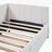 Upholstered Daybed with Trundle Twin Size Sofa Bed Frame-373356814-373356819