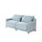 73.2" Chenille Upholstered Pillow-Top Arm Sofa Couch-2009285253-2009285250