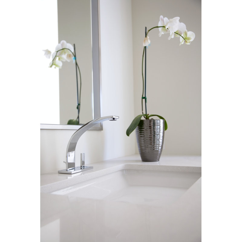 Wave™ Single Handle Lavatory Faucet, Polished Chrome