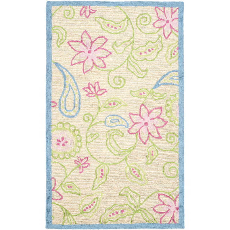 Claro Hand Tufted 80% Wool And 20% Cotton Rug, Rectangle 3' x 5'