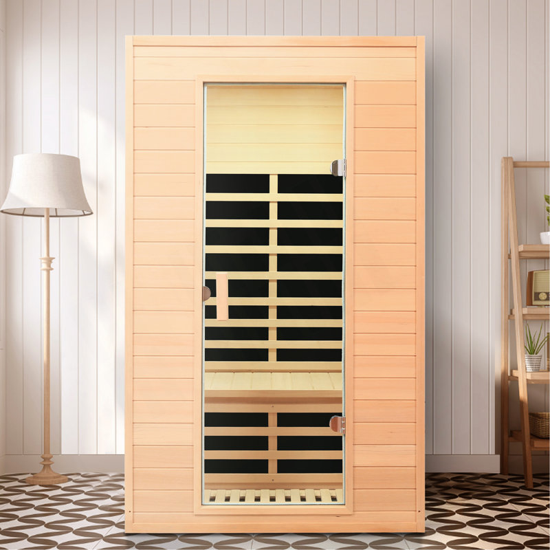 Hemlock Two-Person Far Infrared Roof Embedded Indoor Sauna Room