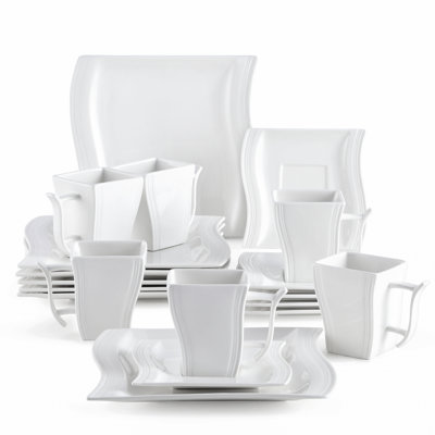  18 Piece Dessert Set, Service for 6