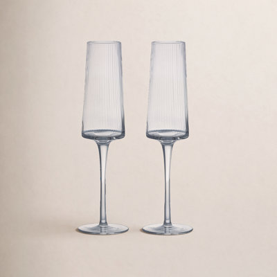 Zoya 8.5oz. Champagne Glass Stemware Set