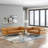 Idyll Tufted Upholstered Leather 3 Piece Set-112009959