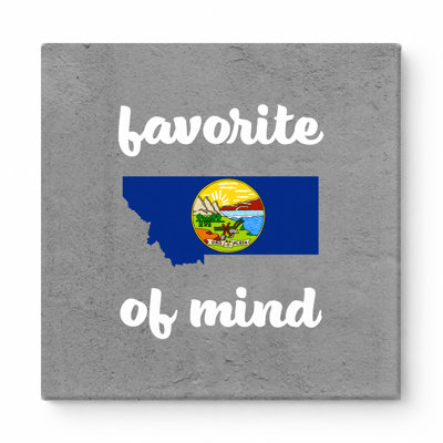 Montana Favorite of Mind — Square Canvas Wall Art