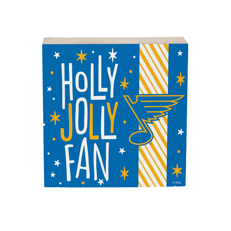 Plaque murale en bois St Louis Blues