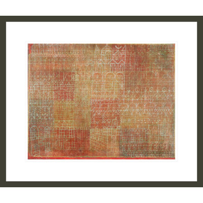 Cathedral by Paul Klee -Framed Giclee Print