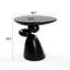 Console Lucky Stone, base en fibre de verre. Style minimaliste et élégant pour salon, terrasse ou bar. Mobilier de jardin moderne et confortable, imperméable.