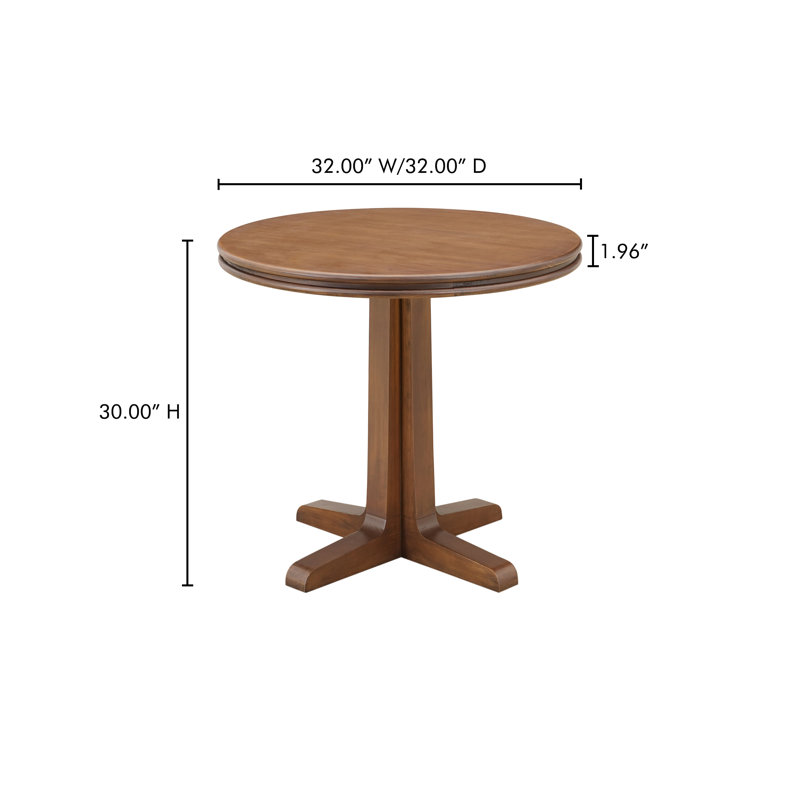 Charles Cafe Table, Walnut
