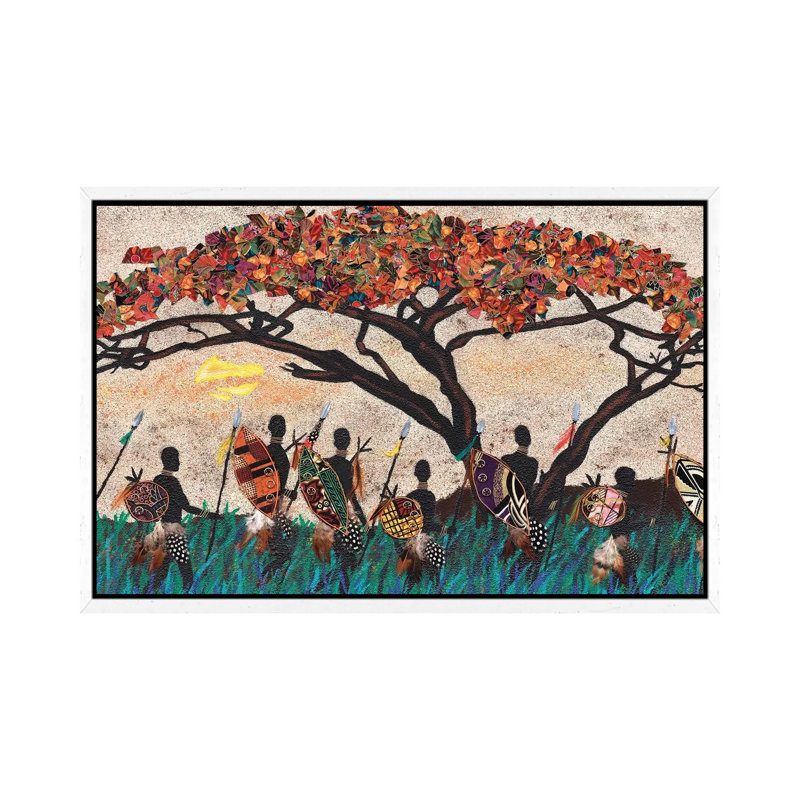Alonzo Saunders by Alonzo Saunders - Floater Frame Gallery-Wrapped Canvas Giclée on Canvas, 101.6 cm H x 152.4 cm W, White