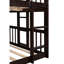 - Lit complet avec garde-corps et glissade, bois de pin massif, peu encombrant, glissade pour l'équilibre du divertissement, peut être combiné ou divisé, structure en bois encastrée de L 78,7 po x l 87,3 po H 76,5 po, maximisée-228213576