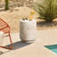 Table d'appoint Faux Travertine MgO-861926240-861926250